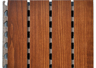 Pannelli fonoassorbenti scanalati di legno della sala ECO, diffusore acustico di legno