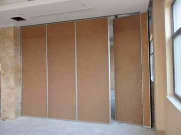 Sistema piegante acustico che fa scorrere i muri divisori per la struttura dell'alluminio della superficie del tessuto dell'aula