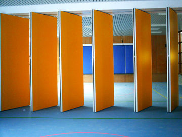 Muri divisori mobili del ristorante di alluminio della struttura, divisori scorrevoli insonorizzati di multi colore