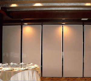Decorazione interna piegante d'attaccatura di legno acustica mobile dei muri divisori dell'hotel