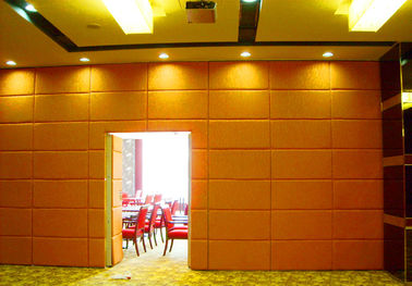 Muri divisori pieganti finiti laminato della struttura di alluminio per il ristorante